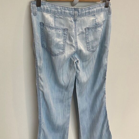 Anthro Cloth & Stone Tencel Wide Leg Pant - Picture 4 of 6